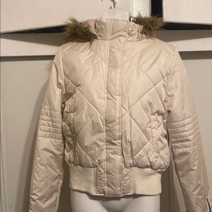 Maralyn & me  jacket sizeL color cream